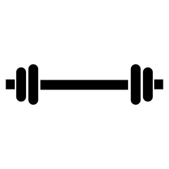 barbell icon vector logo template EPS 10