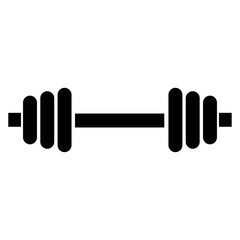 barbell icon vector logo template EPS 10