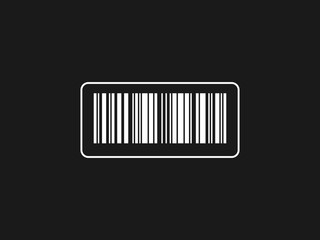 Barcode, code icon. Vector illustration, flat design.