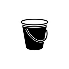 bucket icon vector design logo template EPS 10