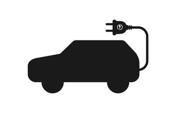 Electric car icon