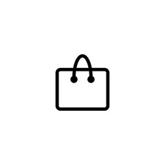 shopping bag icon vector design template EPS 10