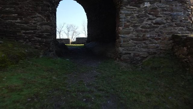 Winneburg Ruine bei Cochem, Moseltal, Rheinland-Pfalz, Deutschland