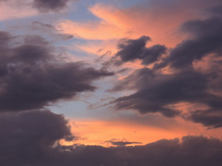 sky with clouds
