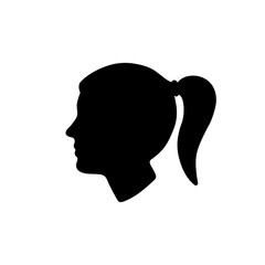 head silhouette isolated