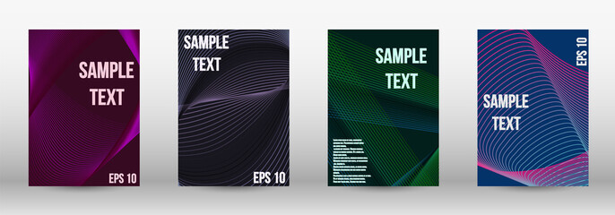 Geometric template with lines  © niko180180