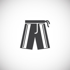 Travel related icon on background for graphic and web design. Creative illustration concept symbol for web or mobile app