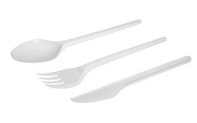 Plastic Cutlery set with Fork, Knife and Spoon
