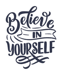 Treat yourself lettering. Vector quote for blog or sale. Time to something nice. Beauty, body care, premium cosmetics, delicious, tasty food, ego. Modern calligraphy. Design print