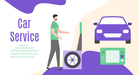 Car repair service. Auto diagnostic. Spare parts