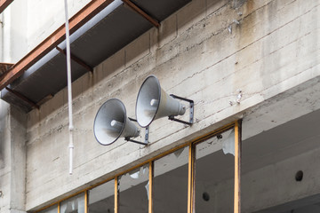 Details of an old abandoned factory