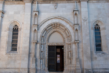 Fototapeta na wymiar Cathedral Of St. James In Sibenik