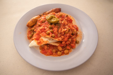 Huevos Motuleños