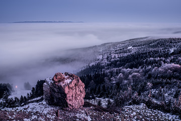 Jested is a mountain in the north of the Czech Republic, southwest of Liberec. With a promise of 517 meters, it is the eleventh most prominent mountain in the Czech Republic.