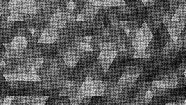 Triangle Pattern animated background Gray 1080p