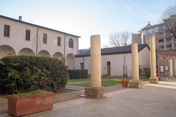 Obraz premium cMilan: Archaeological park and roman amphitheater