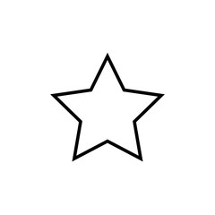 star icon design vector logo template EPS 10