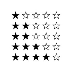 Fototapeta premium star icon design vector logo template EPS 10