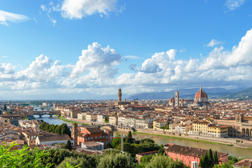 Obraz premium Cityscape of Florence and Saint Mary of the Flower in Florence. Italy