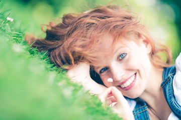 portrait of a little girl