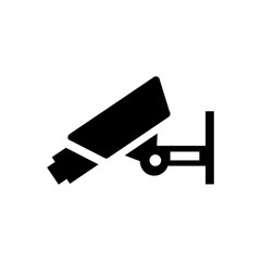 fixed cctv,security camera icon design vector logo template logo EPS 10