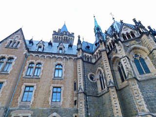 Fototapeta premium Historische Burg aus vergangenen Zeiten in Deutschland