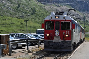 Obraz premium train at station