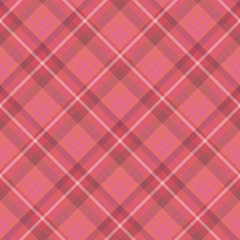 Seamless pattern in warm pink colors for plaid, fabric, textile, clothes, tablecloth and other things. Vector image. 2