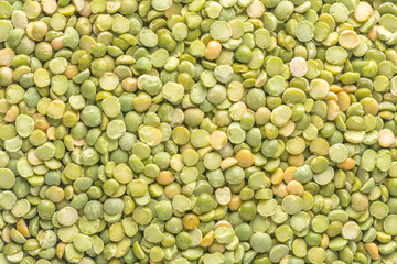 Split peas texture