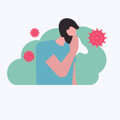 Novel Coronavirus concept