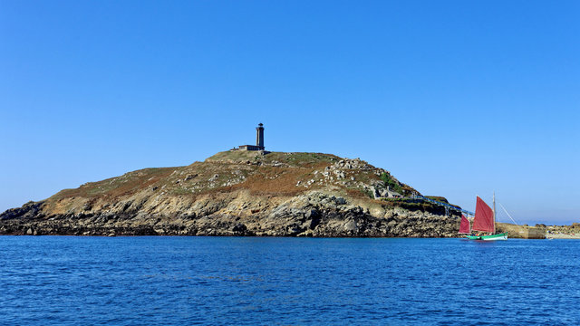 Île-Aux-Moines, Archipel des Sept-Îles, Perros-Guirec, Côtes-d'Armor, Bretagne, France