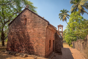 Fototapeta premium Chapel of St. Catherine of Alexandria, Old Goa, India