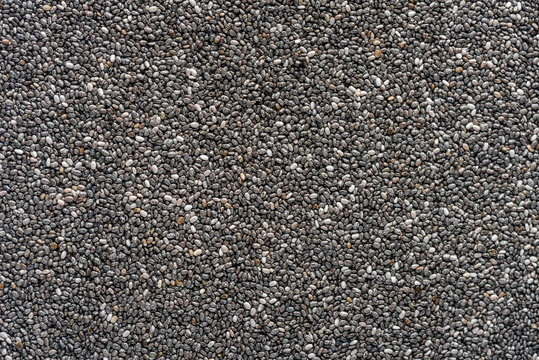 Chia seeds texture