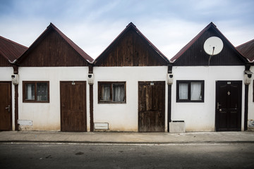 Fototapeta na wymiar Wooden fishing house in Trabzon, Turkey