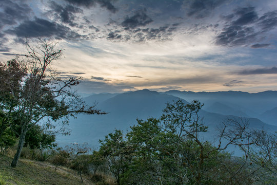 Sunset view in Barichara Santander Colombia © john