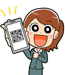 イラスト素材 かわいい 女性 全身 表情 キラキラ Wall Mural はしもとあやね えな屋