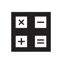 Calculator icon vector 