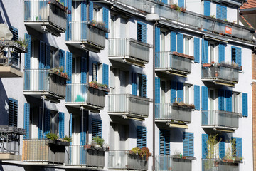 façade d'immeuble - Zurich Suisse