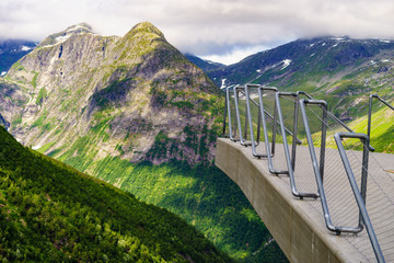 Utsikten viewpoint in Norway