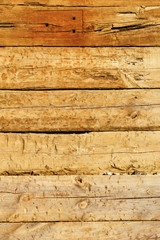 Wood texture, old oak railway sleepers