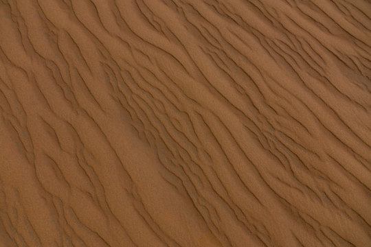 Sandwaves on dunes in Saudi-Arabia