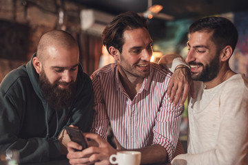 International group of friend have a time together and enjoying