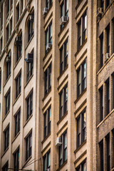 View of New York City Apartment Buildings