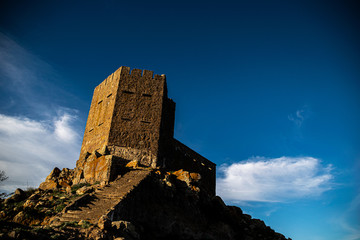 Obraz premium castillo, torre, viejo, arquitectura, antiguo, historia