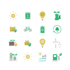 CLEAN ENERGY ICON SET