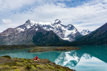 lake in the mountains