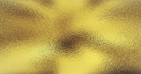 Fototapeta na wymiar gold foil texture background 3D rendering 3D illustration