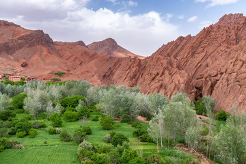 Beautiful landscape in Morocco