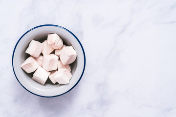 Marshmallow cubes