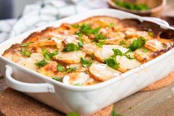 Scalloped potatoes